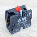 ZB2-BE102 (NC) XB2 Push Button Switch Contact Block (Silver Point)