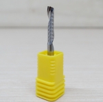 Wood/Acrylic - 3.175x3.175x22mm Single Flute Bit Carbide End Mill (SHKxCEDxCEL) เกรด 3A