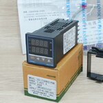 เครื่องควบคุมอุณหภูมิระบบ PID รุ่น REX-C100FK02-V*AN (240V/50HZ) + Thermocouple 0 to 400 °c