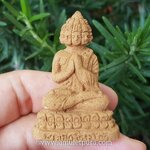 พระเศรษฐีนวโกฏิ เนื้อผงไม้มงคล ปี52 หลวงปู่มา วัดป่ามงคลญาณ จ.อุบลราชธานี