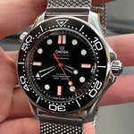 OMEGA SEAMASTER DIVER 300M ORANGE แถมสายยางสีส้ม