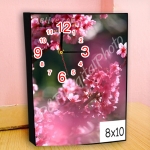 อัดรูปออนไลน์ ล้างรูปราคาถูก ขนาดอัดรูป 8x10 + กรอบลอย + นาฬิกา