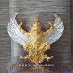 พญาครุฑ รุ่นมหาศรษฐีเฟื่องฟู(สัมฤทธิ์ชุบ2Kแยกจากชุดกรรมการ)ปี63 หลวงพ่อฟู วัดบางสมัคร จ.ฉะเชิงเทรา(สร้าง 999 องค์ ตอกโค้ด หมายเลข๑๘๗)