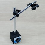 Syntek, Standard Double Rod Adjustable - Magnetic Base Stand Holder 80kg Suction