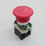 XB2-BS545 Contact Twist Reset Emergency Stop Push Button Switch 22mm 1NC/1NO