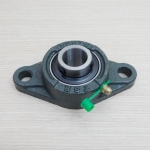 UCFL204 Flange Bearing Unit 20mm Cast Iron Housing Self-aligning