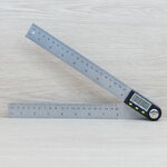 Syntek, Digital Angle Ruler Accuracy ±0.02° Protractor Goniometer 0-200mm Stainless Steel