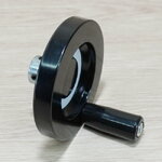 80mm Bakelite-Solid Handwheel with Coupling Bore 8mm