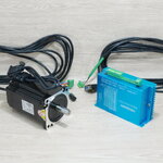 Hybrid Closed-Loop Stepper Motor (Nema34) 86HBS85 แรงบิด 8.5N.m 5.6A Shaft 14mm + HBS860H Driver