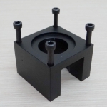 Nema23 (Black) Aluminium Base Mounting Stepper Motor Bracket + Screw