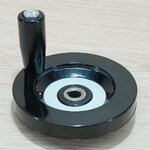 100mm Bakelite-Solid Handwheel Bore 10mm+Keyway 3mm
