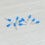E0508 (Blue) Terminal เหมาะกับสาย 22AWG (แพ็ค100ชิ้น)