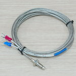 3M Cable หัวเกลียว M6x1.0 K Type Thermocouple 0-400C Sensor Probe