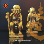 ชูชกปากแดง (ตาเฒ่าเจ้าทรัพย์) พิมพ์ใหญ่ เนื้อทองทิพย์ ปี53 หลวงปู่ขุ้ย วัดซับตะเคียน จ.เพชรบูรณ์ (มีโค้ด)