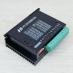 TB6600 (HY-DIV268N-5A) Stepper Motor Driver Peak 5A, 12-48 VDC [Aluminum Cover] 2-Phase