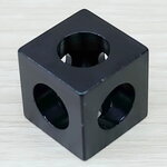 Cube Corner Bracket (Black)
