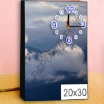 อัดรูปออนไลน์ ล้างรูปราคาถูก ขนาดอัดรูป 20x30 + กรอบลอย + นาฬิกา