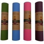 เสื่อโยคะยางธรรมชาติ TPE ขนาด 6 มิล