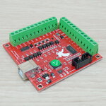 CNC USB 4-Axis 100KHz Controller Board for MACH3 + สาย USB-1.5M + แถม CD