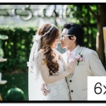 กรอบรูปแต่งงาน รูปภาพกรอบลอย ขนาด 6x8