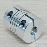 8 x 8 mm RB-Flexible Shaft Coupling D25 L30 mm (Hex Screw)