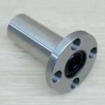 LMF12LUU 12x21x57mm Round Flange Long Linear Ball Bearing 12mm