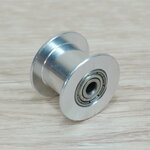 Pulley Wheel แบบ 20 ฟัน 2GT width 10mm belt ไม่มีฟัน (ใส่แกน 3mm)