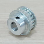 XL-10mm, 20 Tooth Timing Pulley Aluminum Bore 12mm + Key Hole 4mm