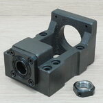 Cast Iron HBK15-57 Ball Screw Bearing Integrated Seat Bracket