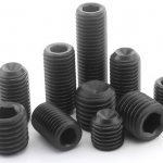 สกรูตัวหนอนดำ M6 ยาว 12mm (20ตัว/ถุง)