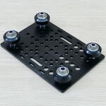 ชุดสำเร็จ V-Slot Gantry Plate 20-80mm T3 x 88 x 127mm + Solid v whee 4 ชุดล้อ