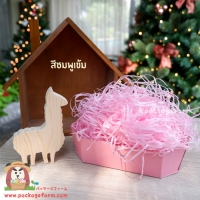 กระดาษฝอยสีชมพูเข้ม