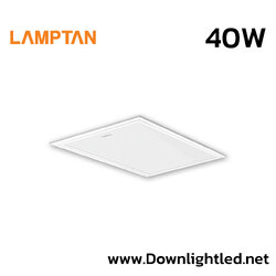 โคมไฟฝังฝ้า LED Panel Light 40W Lamptan 60x60