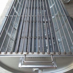 เตาย่าง เตาปิ้งย่าง ย่างอาหารทะเล ขนาด 200 ลิตร ยาวพิเศษ (ซิงค์)