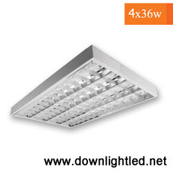 โคมตะแกรงติดลอย 4x36