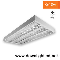 โคมตะแกรงติดลอย 3x18