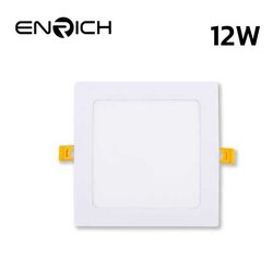 ดาวน์ไลท์ LED หน้าเหลี่ยม 12W ENRICH SLIM D