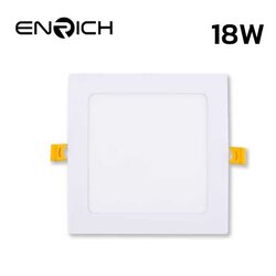 ดาวน์ไลท์ LED หน้าเหลี่ยม 18W ENRICH SLIM D