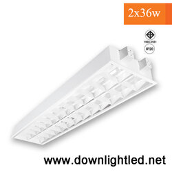 โคมตะแกรงฝังฝ้า 2x36 ขายดี