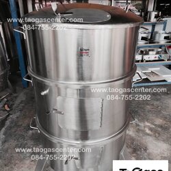ถังอบ สแตนเลส แบบ B 60 cm. ใช้แก๊ส (แขวน)
