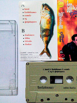 ขายม้วนเทป ฤทธิพร อินสว่าง อัลบั้ม ร็อคไม่ย้อมแมว