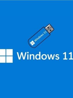 Windows 11 USB Bootable Flash Drive 16GB Install Recovery Repair แค่ตัวลงของเเท้ ไม่มีคีย์