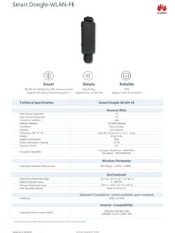 Huawei Smart Dongle WLAN FE SDongleA-05 Warranty 2 year
