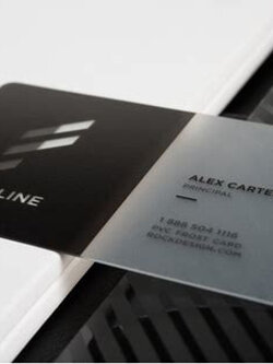 Promotion ตุลาคม-ธันวาคม Pvc Card Frosted บัตรใสขุ่นฝ้า เพิ่มความหนา 0.5 เป็น 0.7 มม.ฟรี