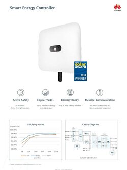 Huawei Inverter 5KW 3Phase SUN2000-5KTL-M1 Free Wifi Warranty 10 year