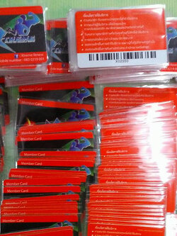 รับทำบัตรกีฬา พิมพ์บัตรเอ็กสตรีม ทำบัตรฟิตเนส พิมพ์บัตรโรงยิม