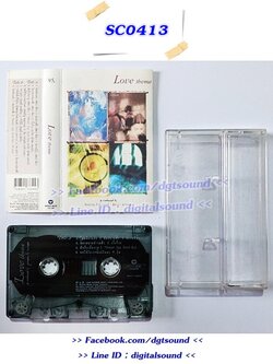 ขายเทปเพลง จิรพรรณ อังศวานนท์ สินนภา สารสาส อัลบั้ม lovetheme