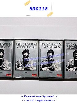 เทปคาสเซ็ท ERIC CLAPTION อัลบั้ม CROSSROADS 1 - 4