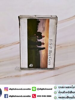 เทปคาสเซ็ท BEE GEES อัลบั้ม E.S.P.