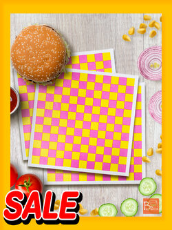 กระดาษห่อเบอร์เกอร์,แซนด์วิช,ขนม,กระดาษห่ออาหาร, ฟู้ดเกรด เคลือบ PE BTB WRAP 3